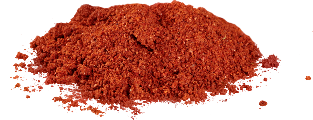 Ground Red Paprika  Isolated