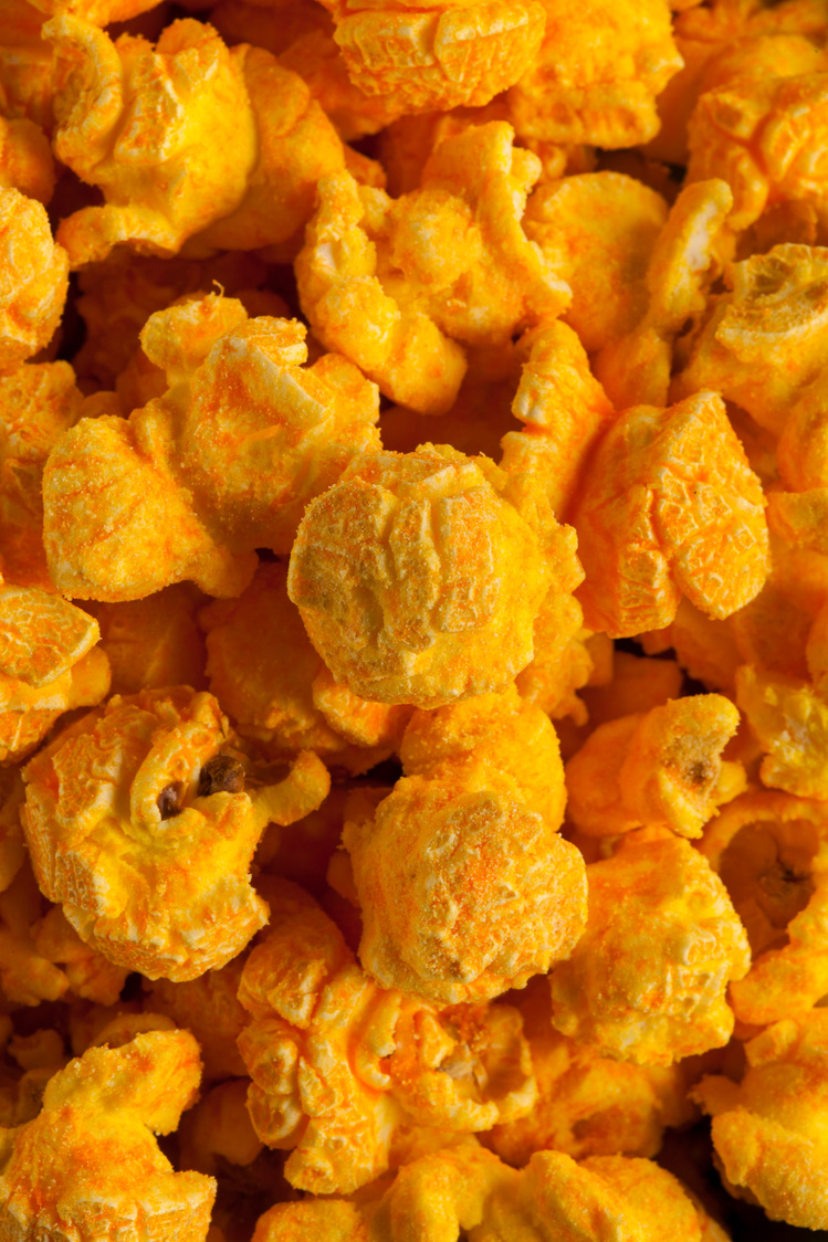 Homemade Cheddar Cheese Popcorn