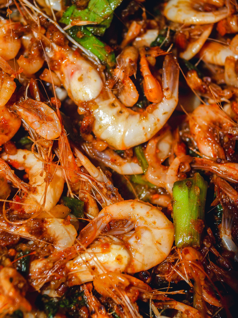 Thai Food Spicy Shrimp  Yum