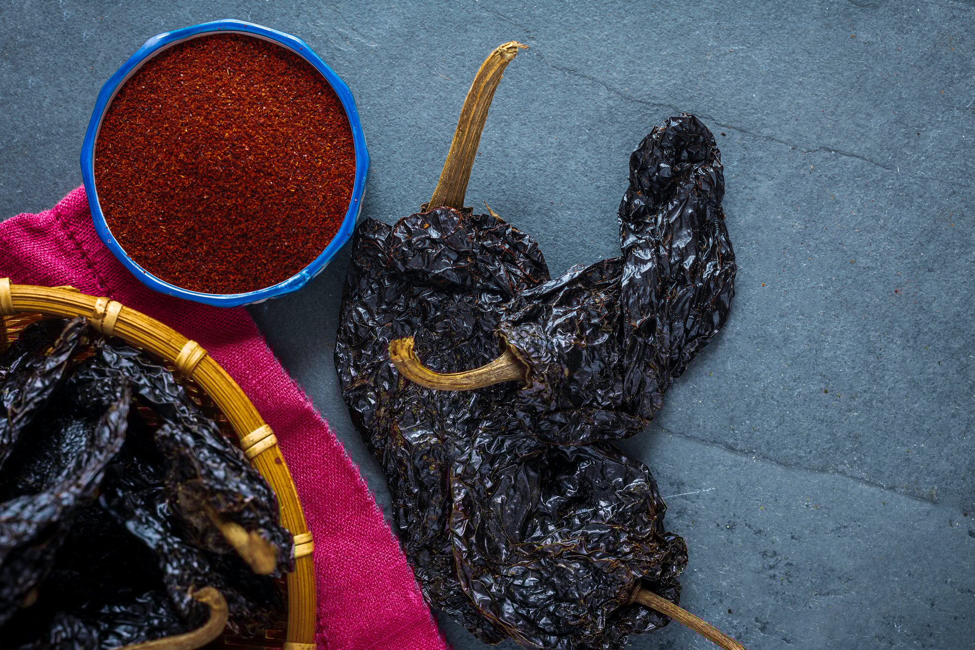 Ancho Chili Peppers (dried poblanos)